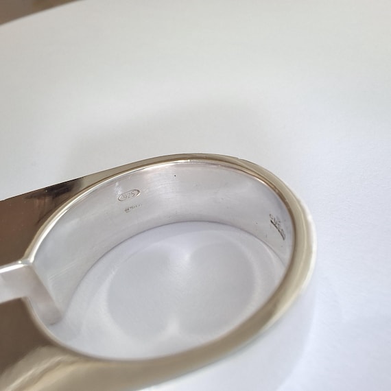 Gucci Solid Silver Hallmarked Ring - image 13