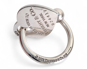 Brelok do kluczy ze srebra próby 925 z kolekcji Return to Tiffany & Co. ze śrubą