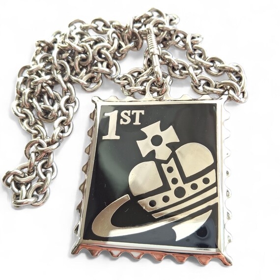 Vintage 1990s Vivienne Westwood XL 1st Class Postage Stamp