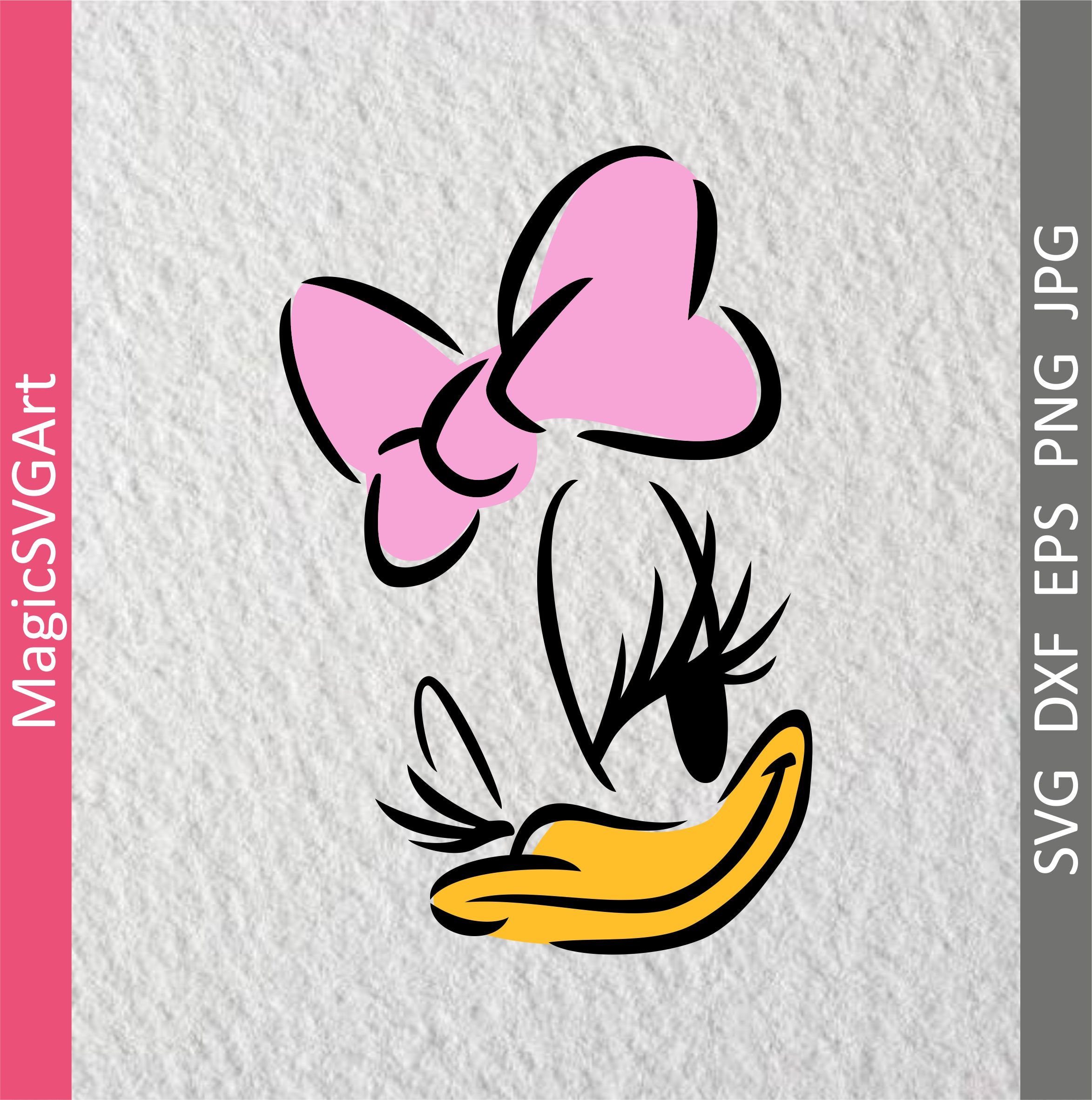 Daisy Duck svg dxf eps png jpg | Etsy