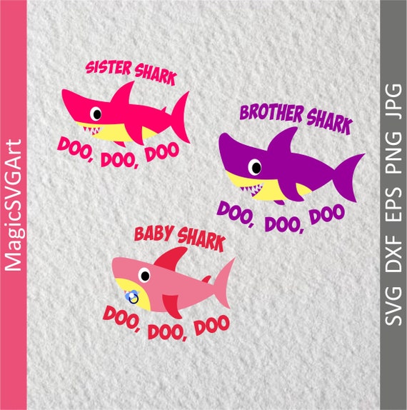 Free Free 236 Baby Shark Doo Doo Svg Free SVG PNG EPS DXF File