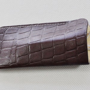 Leather glasses case, Glasses case,Leather Glasses ,Case for glasses,Gift glasses case,Eyeglass Case,Personalised  Glasses Case - 0678529