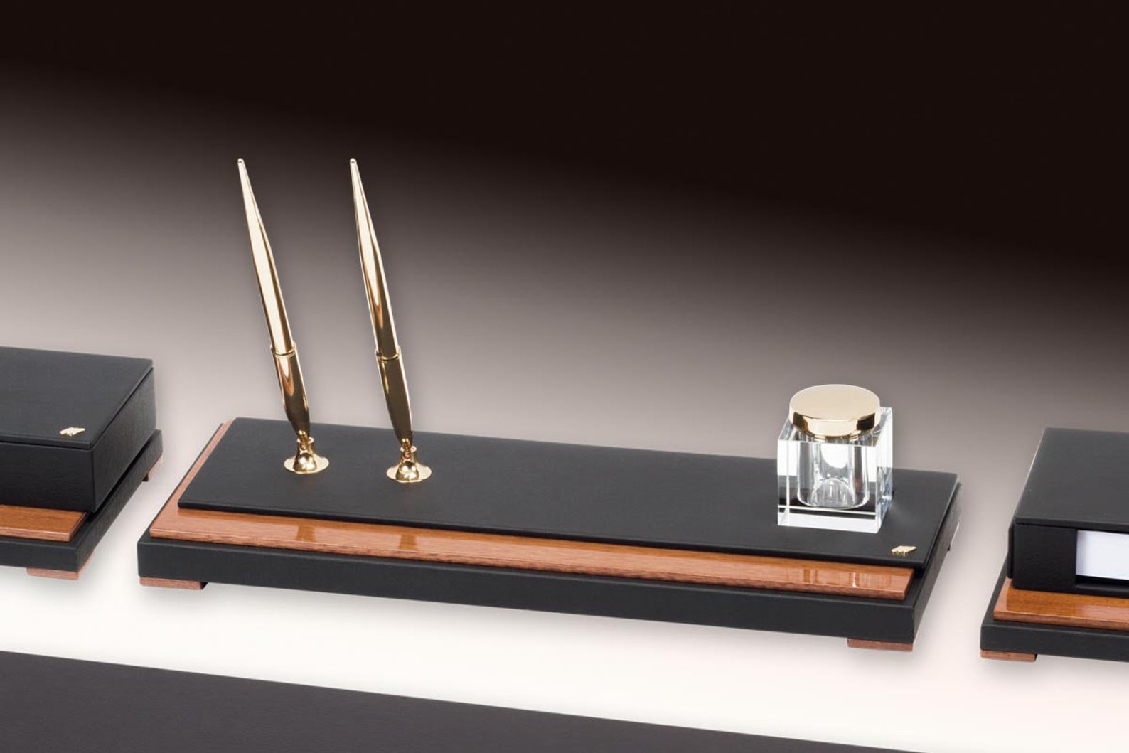 Leather Deskset / Luxury Leather Desk Set/ Genuine Leather Desk Set