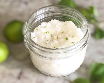 Coconut, Lime & Mint Sugar Scrub