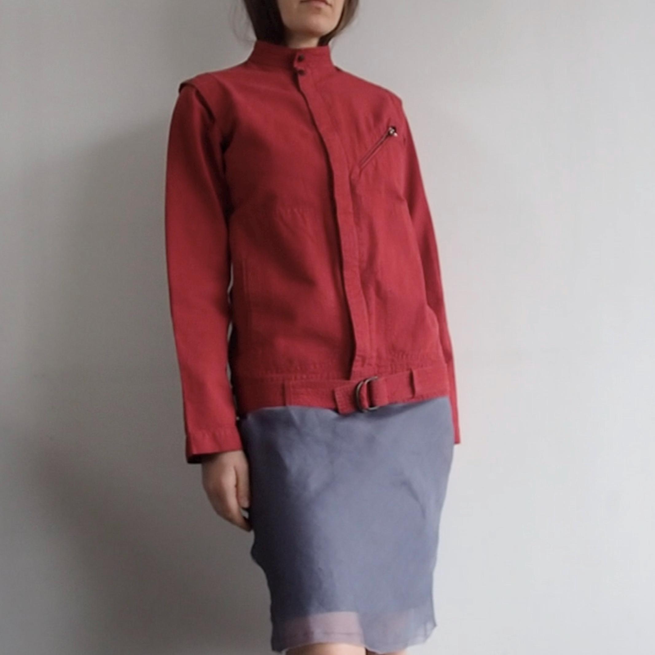 Christophe Lemaire - Raspberry Red Jacket - Etsy