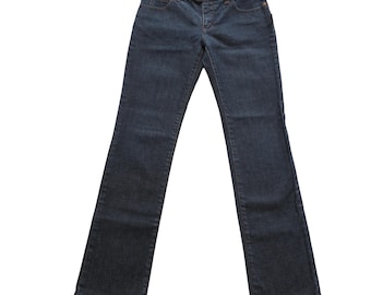 Jean-Paul Gaultier - Archive donkere denim jeans met rechte pijpen