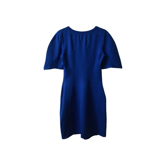 royal blue athletic dress Bubble 8 stop fun Flex Stretch Exercise Athletic Dress