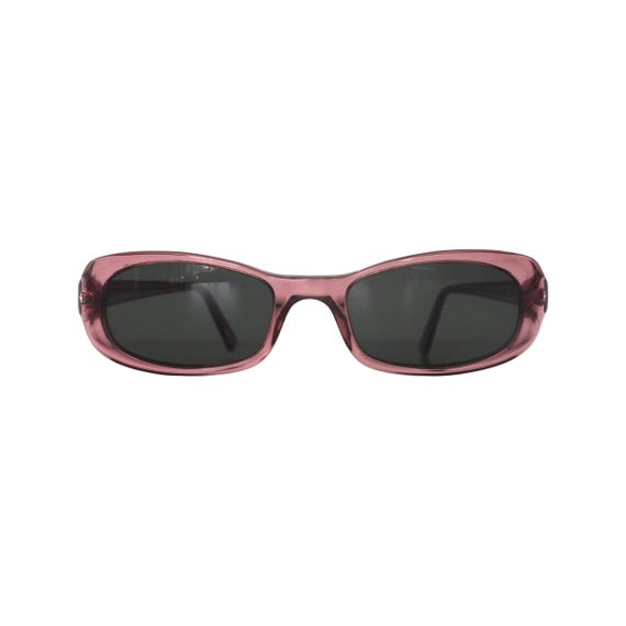 Emporio Armani - Clear Pink Frame Sunglasses - Etsy