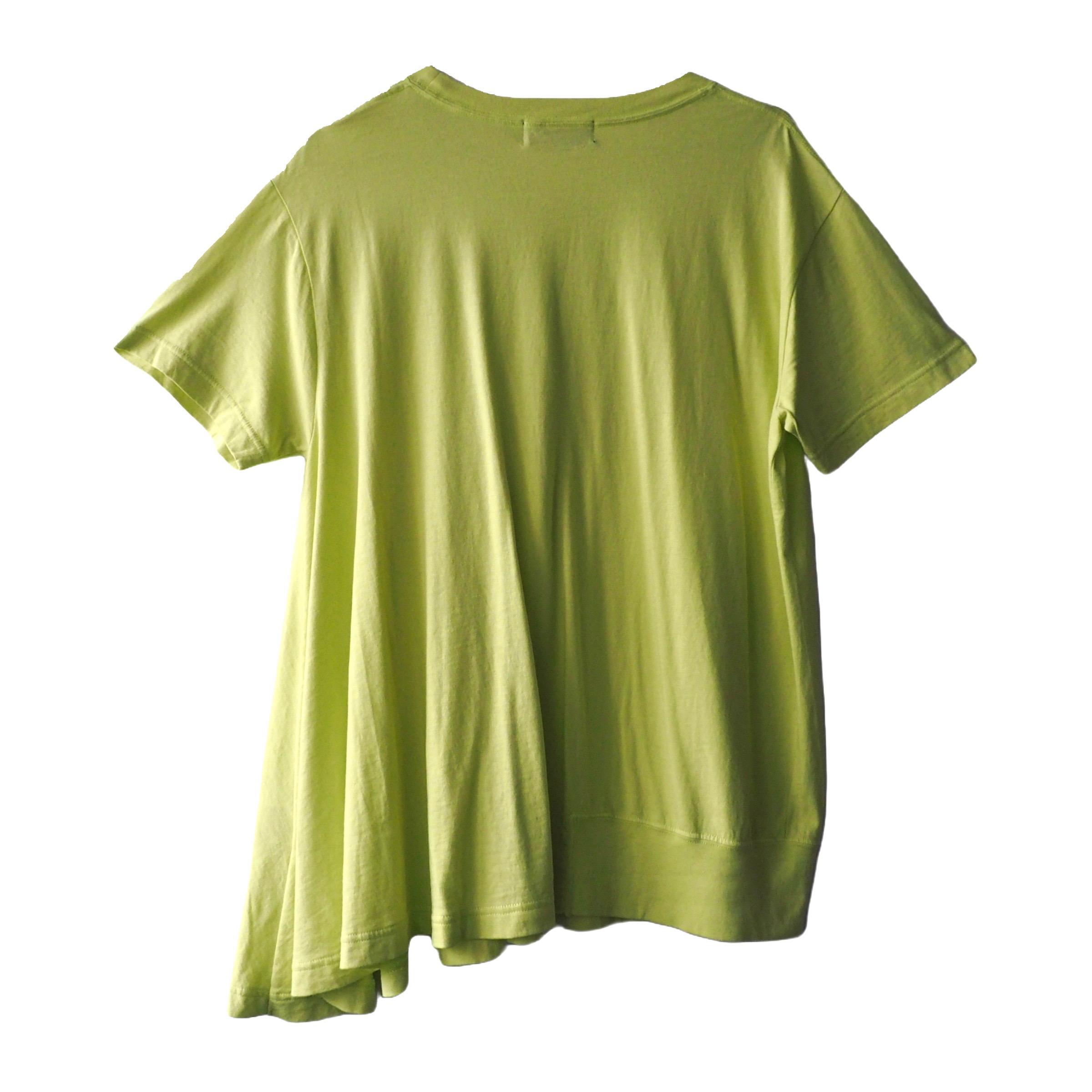Zucca - Archive Printed Lime and Silver T-shirt - Etsy