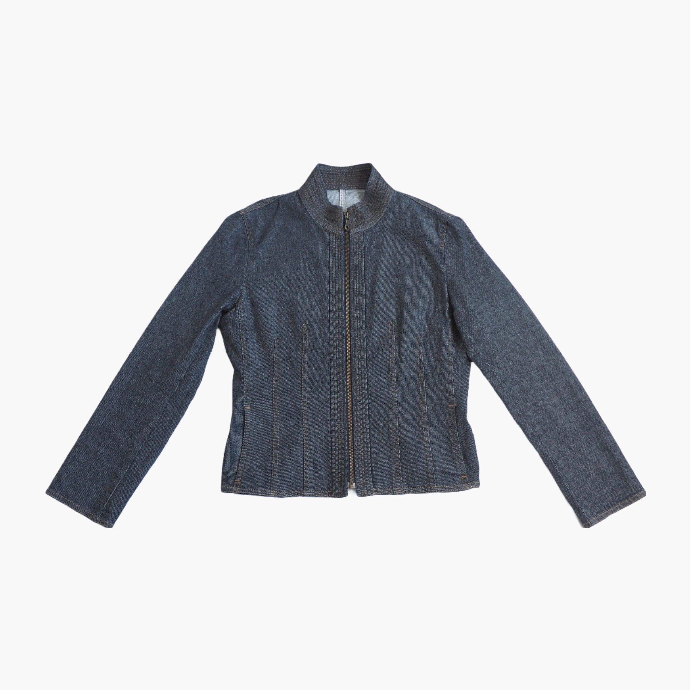 HIROKO KOSHINO - 2000s Archive Fitted Denim Jacket - Etsy