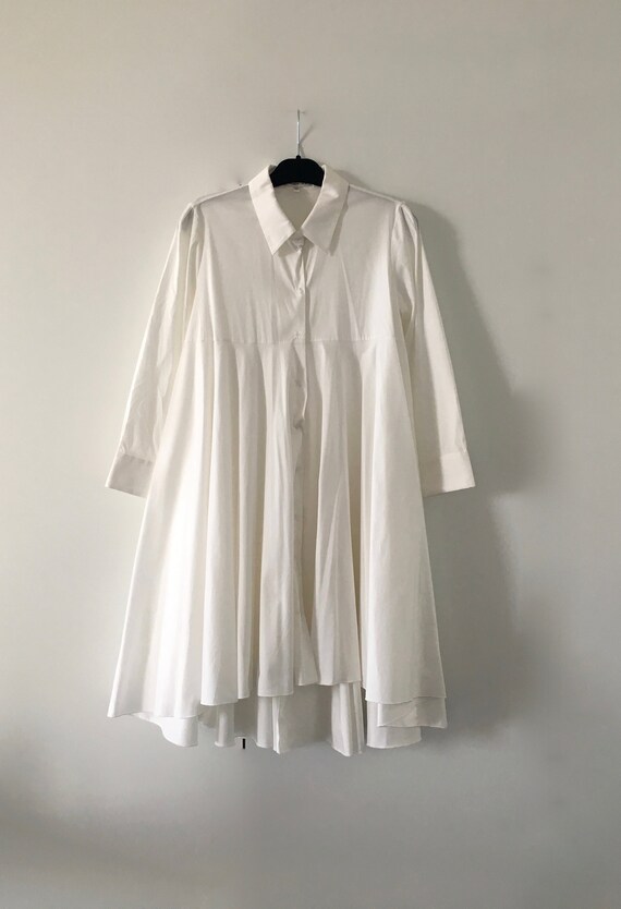 PAULE KA Collared Shirtdress