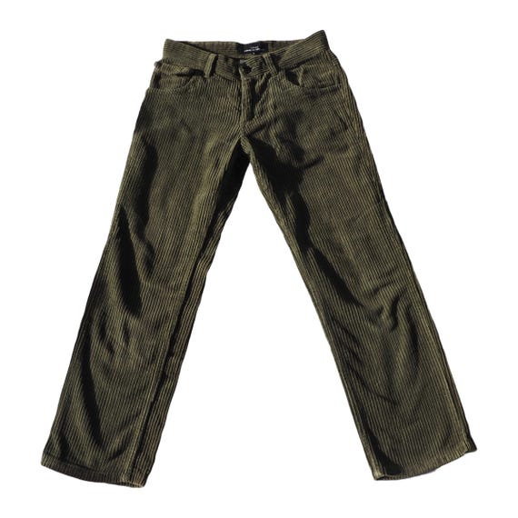 お歳暮･冬ギフト2025｜ギフト・贈り物はセブン COMME DES GARÇONS - 00's Archive Moss Green Corduroy Cropped パンツ