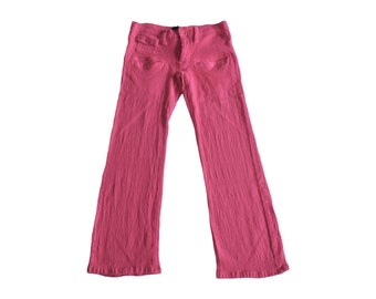 COMME des GARÇONS - Rare 2007 Archive Candy Pink Boiled Angora Wool Trousers