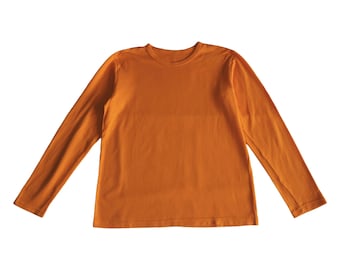 Issey Miyake - Top a maniche lunghe da collezione color zafferano