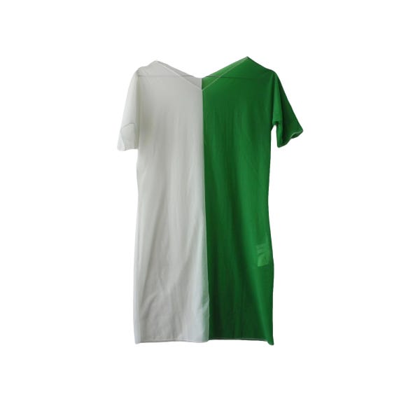 YOHJI YAMAMOTO - Archive Bitonal Mesh Tunic - image 1