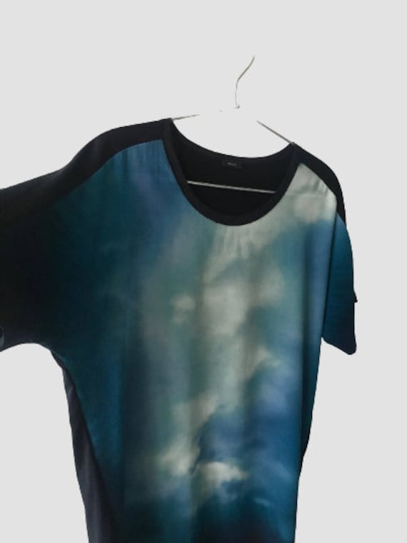 JOSEPH - Sky Printed Silk Tunic - image 4