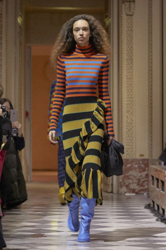 COVERNATのStriped Collar Long Sleeve 全2色 MUSINSA | COVERNAT Striped Collar Long Sleeve Turquoise