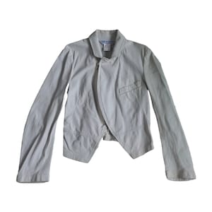 COMME des GARÇONS - レアアーカイブ グリーンティースムースレザーライダースジャケット