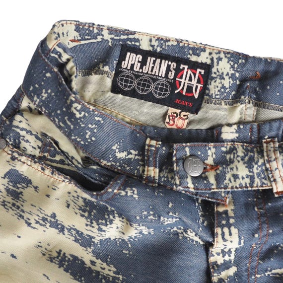 JEAN PAUL GAULTIER RARE 1990's arglye print top XL