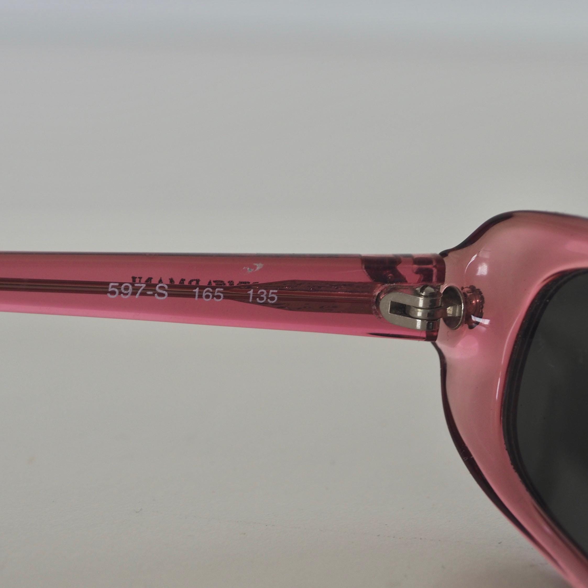 Emporio Armani Light Pink Sunglasses EMPORIO ARMANI EA 9136/S Unisex Sunglasses JV1009 main image 2