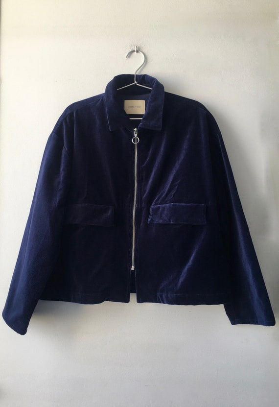 PALOMA WOOL Jawana Velvet Jacket - Navy