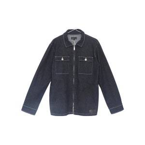 AGNÈS B - Dark Raw Denim Jacket