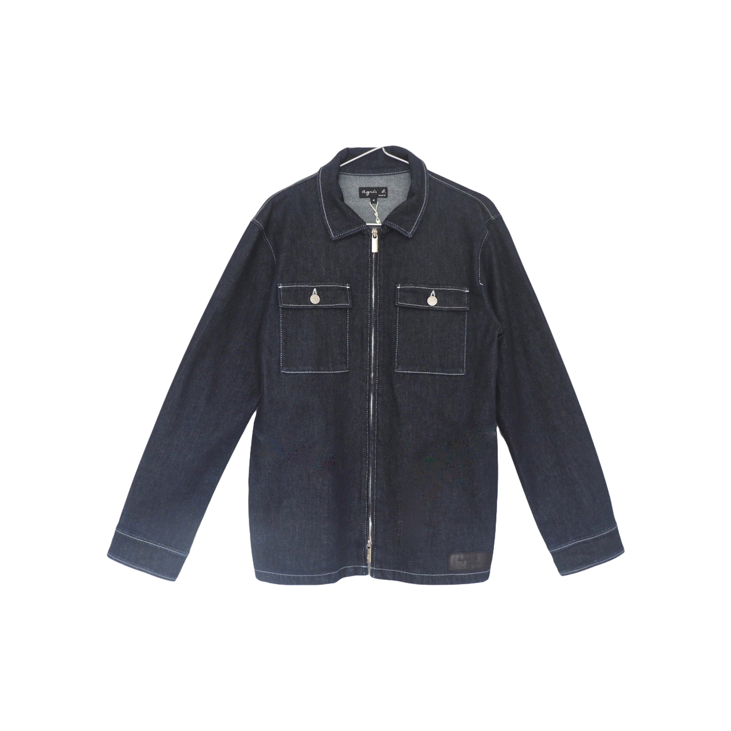 agnes b 90s vintage denim jacket archive