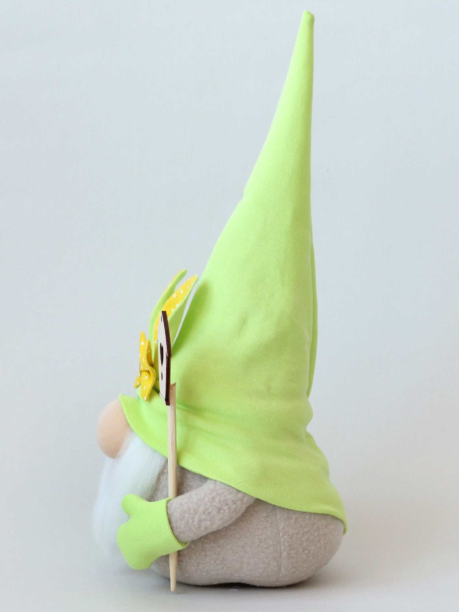 Spring Green Gnome Decoration / Plush Cloth Doll Gnome Etsy