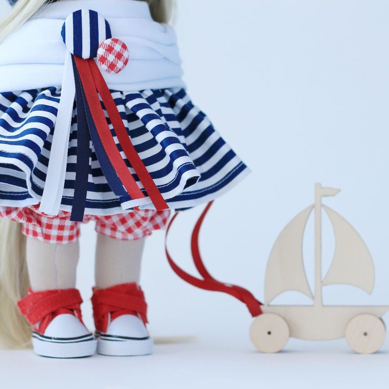 PDF pattern tutorial Sewing kit doll +Sewing Master Class Textile Soft Doll Puppe Mu\u00f1eca Home decor interior doll Digital download