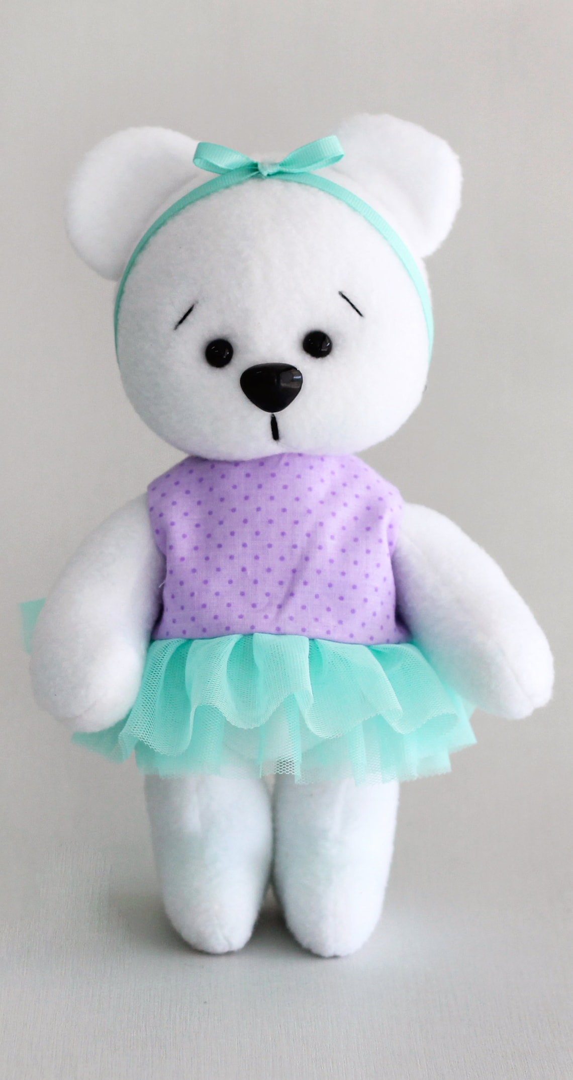 Hand Sewn Baby Bear Plush Pattern / Handmade Baby Doll Teddy Etsy