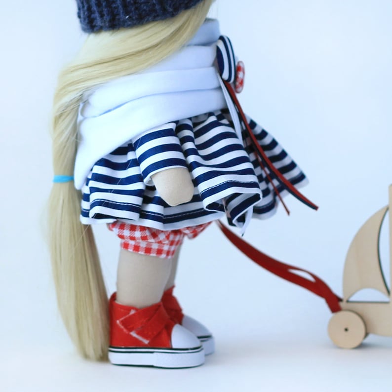 PDF pattern tutorial Sewing kit doll +Sewing Master Class Textile Soft Doll Puppe Mu\u00f1eca Home decor interior doll Digital download
