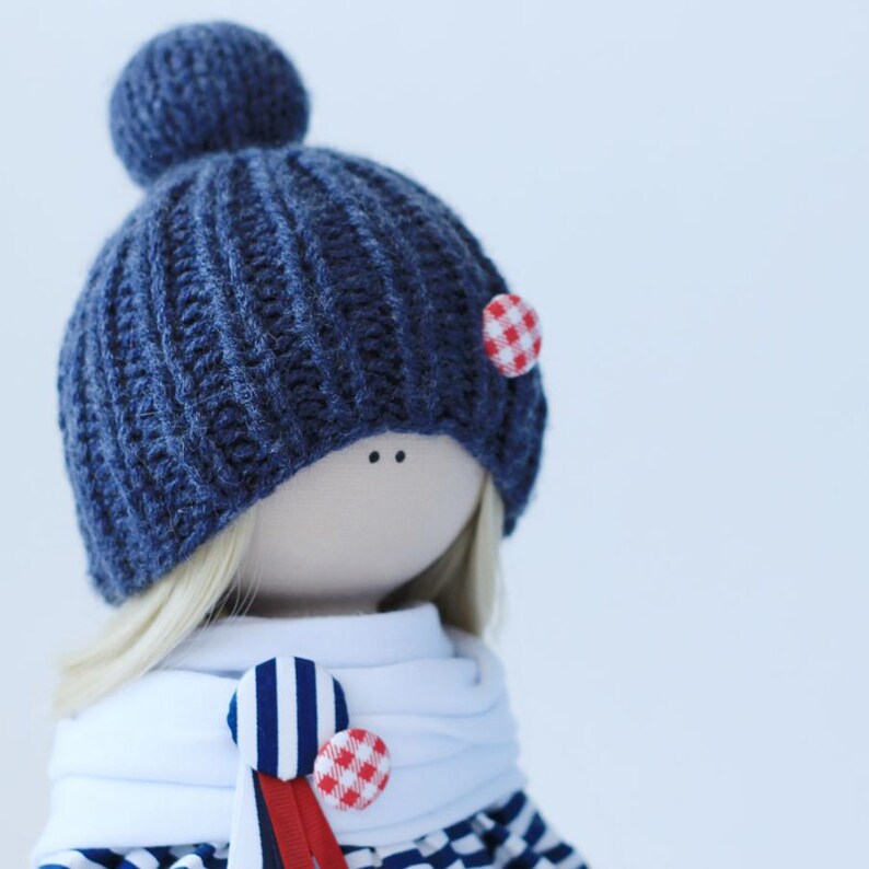 PDF pattern tutorial Sewing kit doll +Sewing Master Class Textile Soft Doll Puppe Mu\u00f1eca Home decor interior doll Digital download