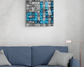 Tempered Glass 99 Names of Allah Islamic Wall Art Quran Decor, Arabic Calligraphy, Modern Islam Decoration, Eid Gifts, Muslim Home Gift