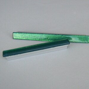 Fused Glass Jade Green Accent Cabinet Pull. Green Glass Handle. Artistic Bright Green Glass Drawer Handle. Accent Glass Cabinet Pull 0018