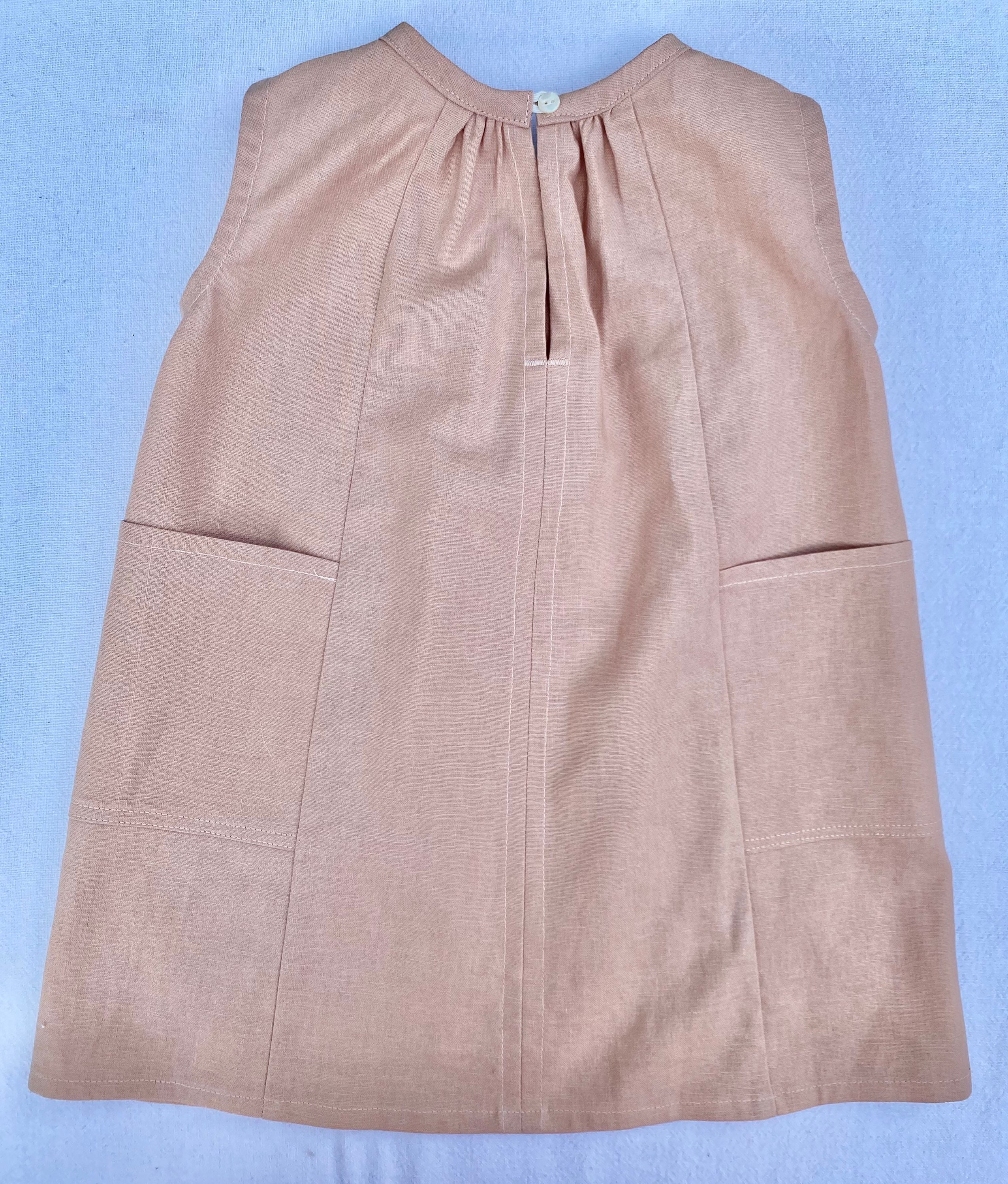 Artist Smock Dress Etsy