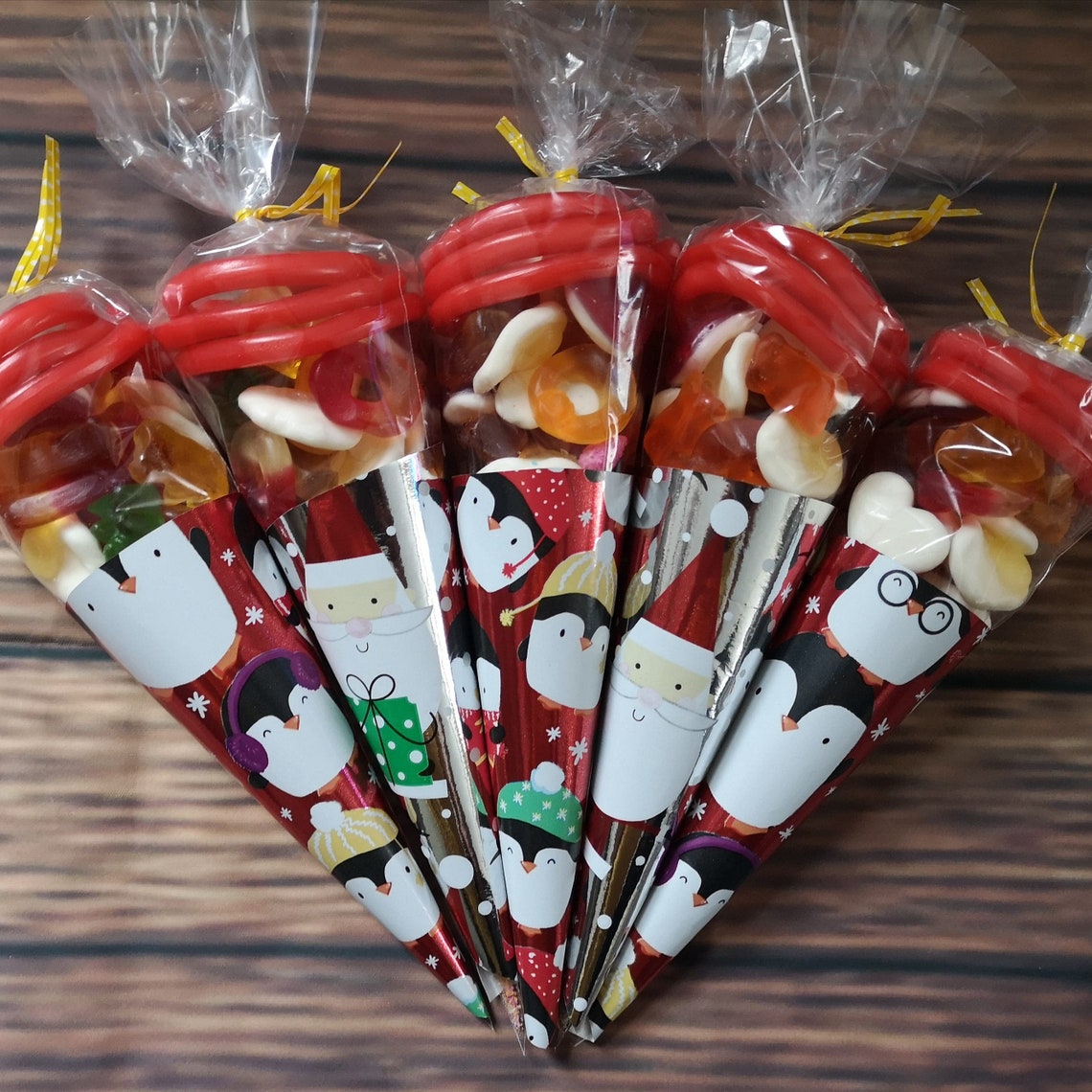 Christmas sweet cones | Etsy