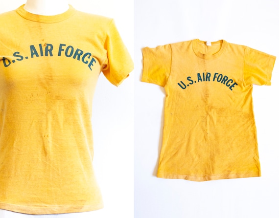 Vintage 50s U.S. Air Force T-shirt / Thrashed Dist