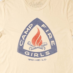 Camp Fire Girls National Park Graphic Tee shirt tshirt - Made in USA t-shirt