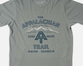 Appalachian Trail Graphic T-Shirt – Vintage National Park Tee for Hiking & Everyday Wear