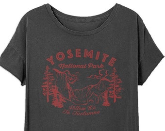 Yosemite National Park California T-shirt - Camping Gift - Follow Me to Tuolumne!