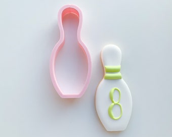 Bowling Pin Cookie - Etsy