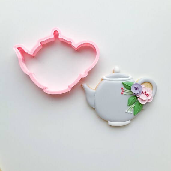 Tea Pot Cookie Cutter Etsy