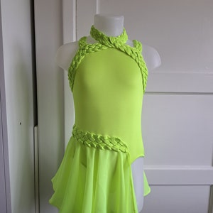 Neon yellow Costume  for dance