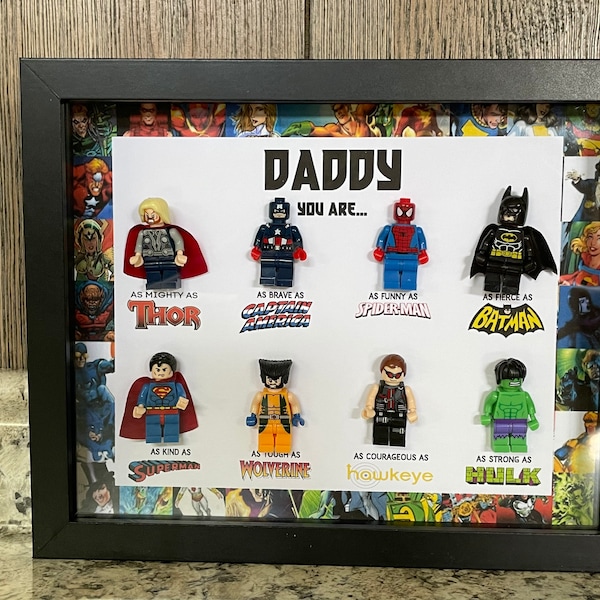 Grandpa Superhero Etsy