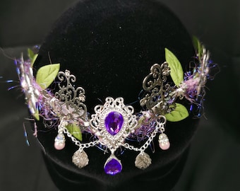 Purple Elven Tiara
