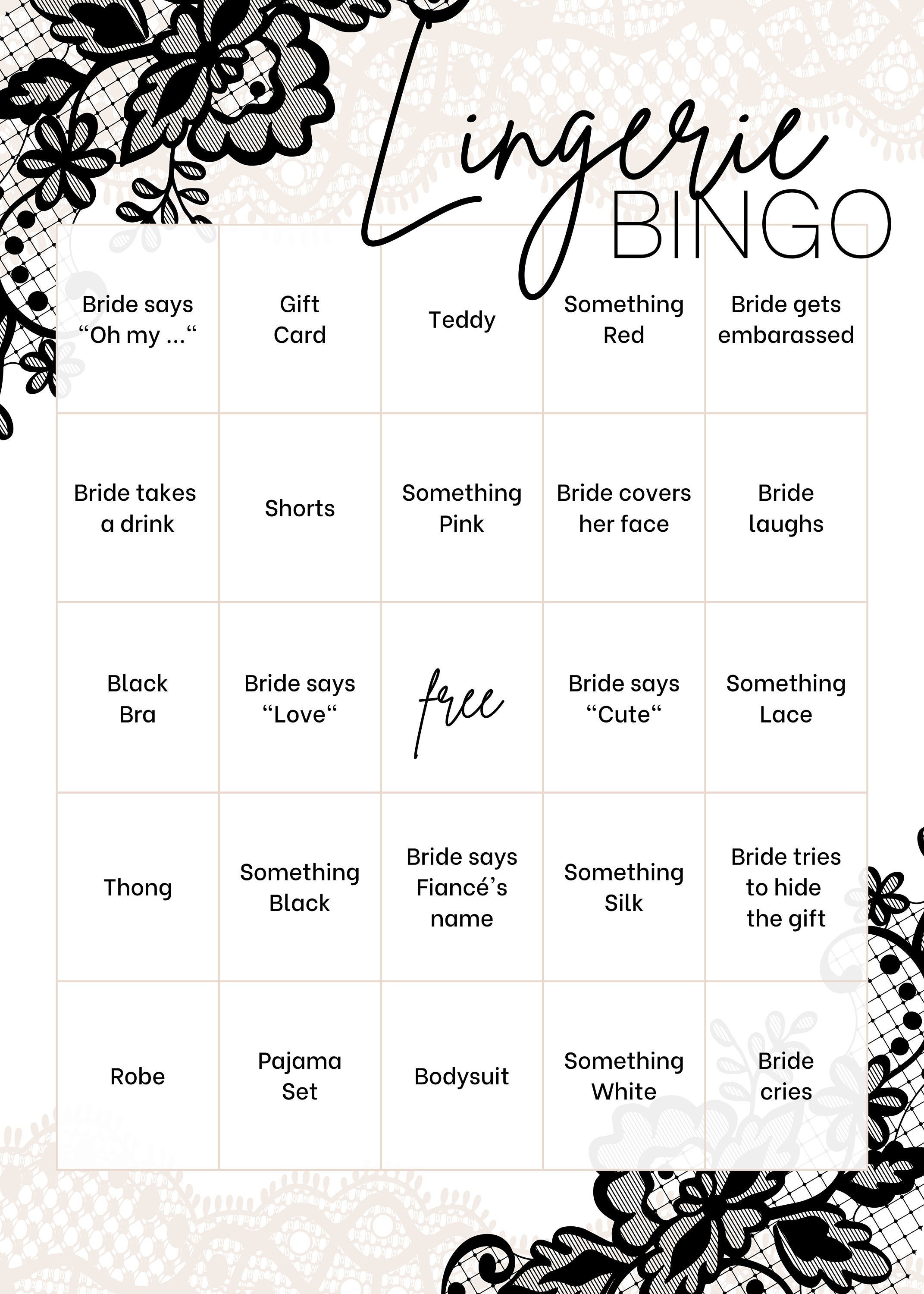Karty bingo z koronkową bielizną (12)
