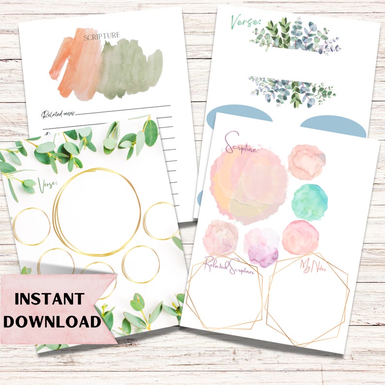 Printable Verse Mapping Pages | Scripture Study | Map Out Bible Verses ...