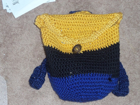 crochet book bag