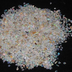 XXmini 2to3mm natural gemstone Ethiopian welo opal polished smooth unDrilled chips rough Woodworking, Jewelry and more lots #501