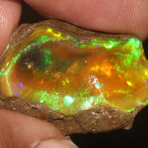 33 karren 20 x 30 MM natuurlijke edelsteen Ethiopische welo-opaal ruw opaal ruw groot formaat natuurlijk opaal #002